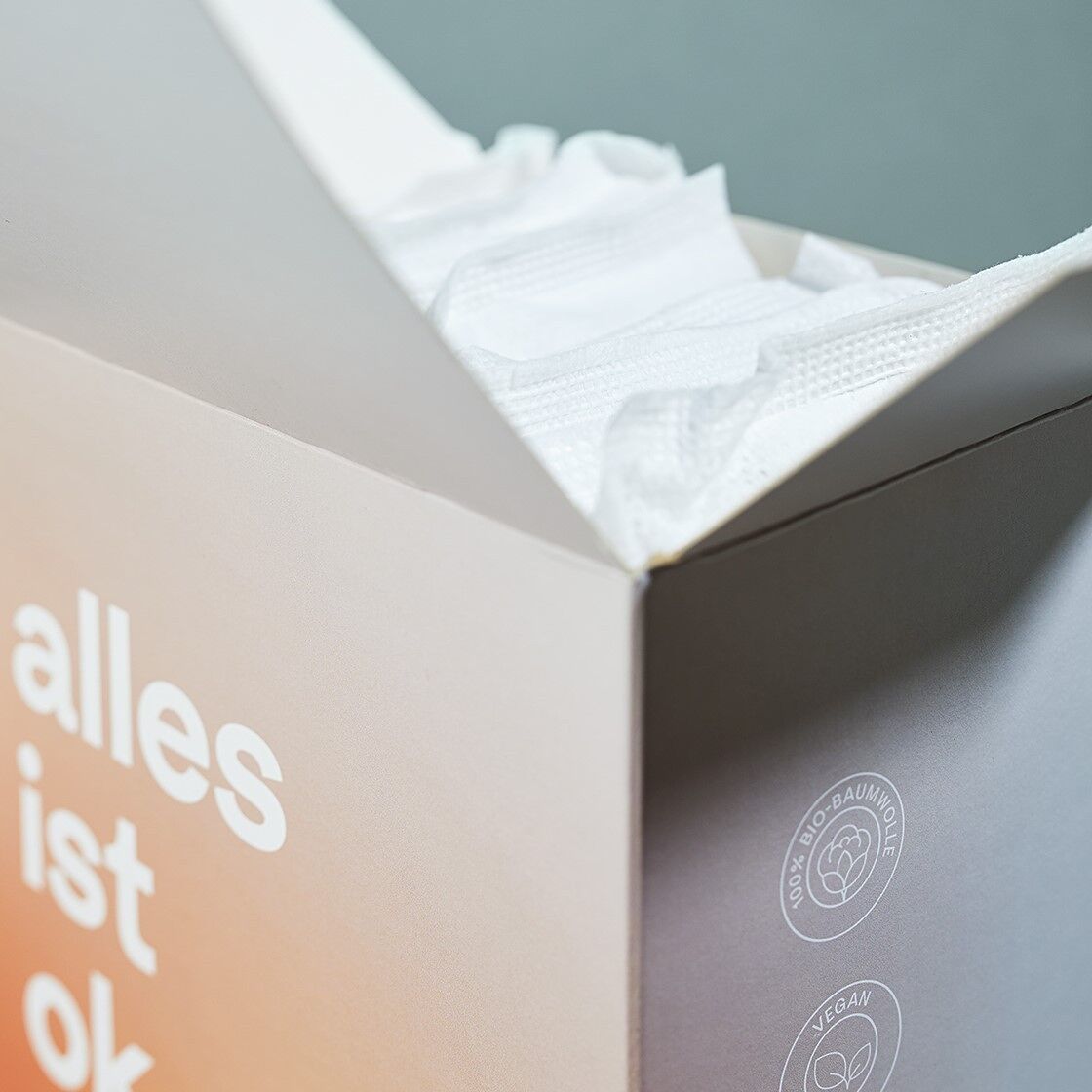 The Weeks Organic postpartum pads kraamverband