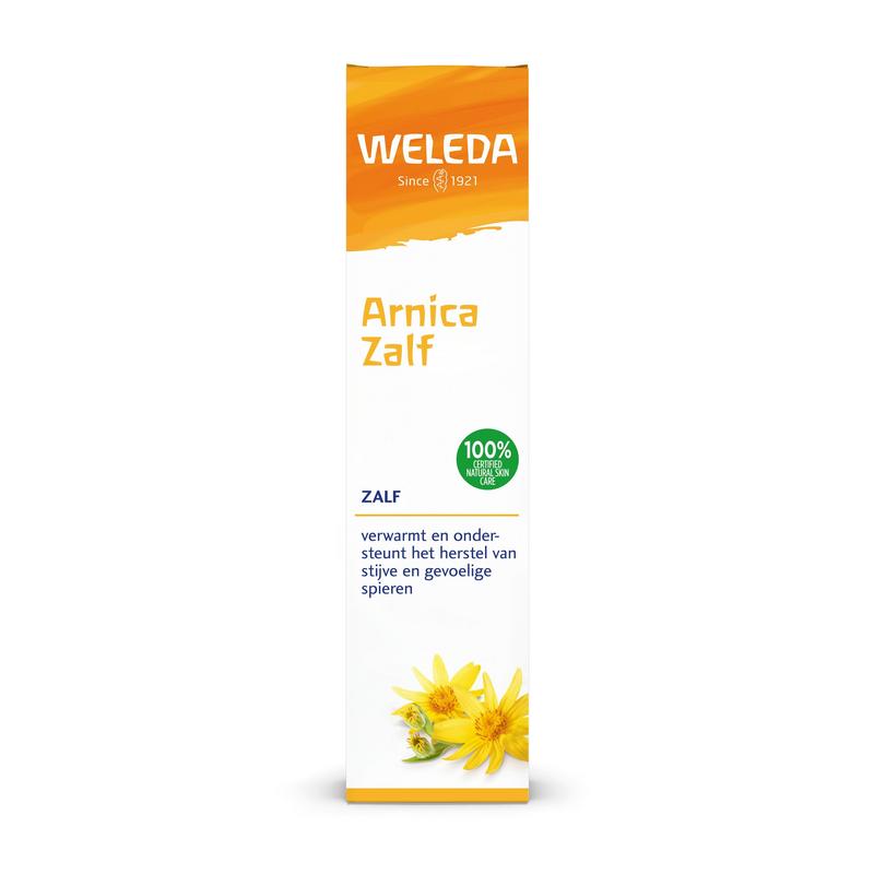 Arnica zalf voor verwarming en doorbloeding van de spieren