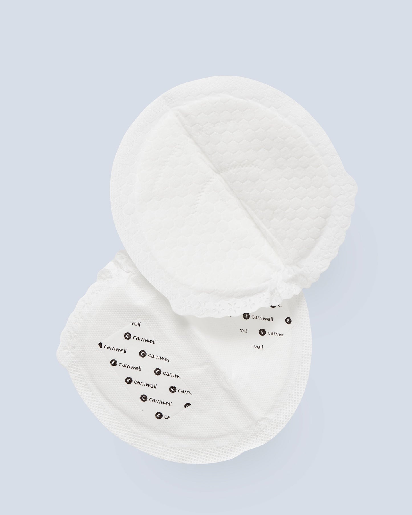 Carriwell Disposable Bamboo Breast Pads: verpakking vooraanzicht