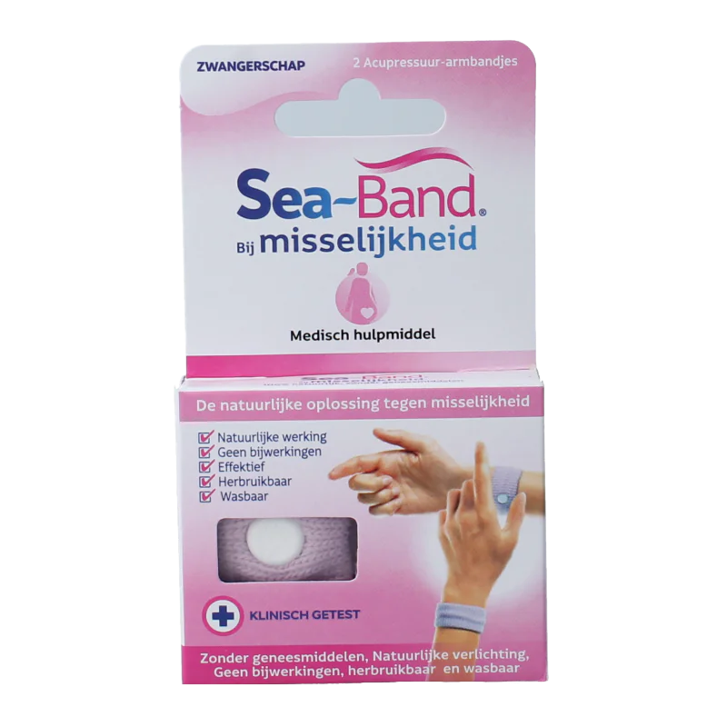 Sea Band tegen misselijkheid zwangerschap