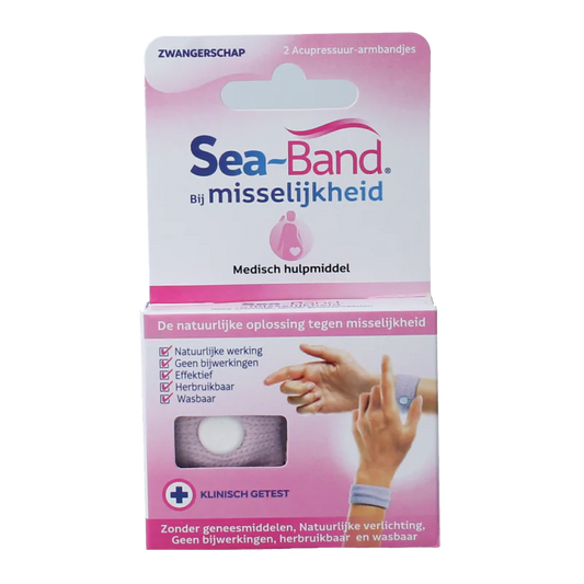 Sea Band tegen misselijkheid zwangerschap