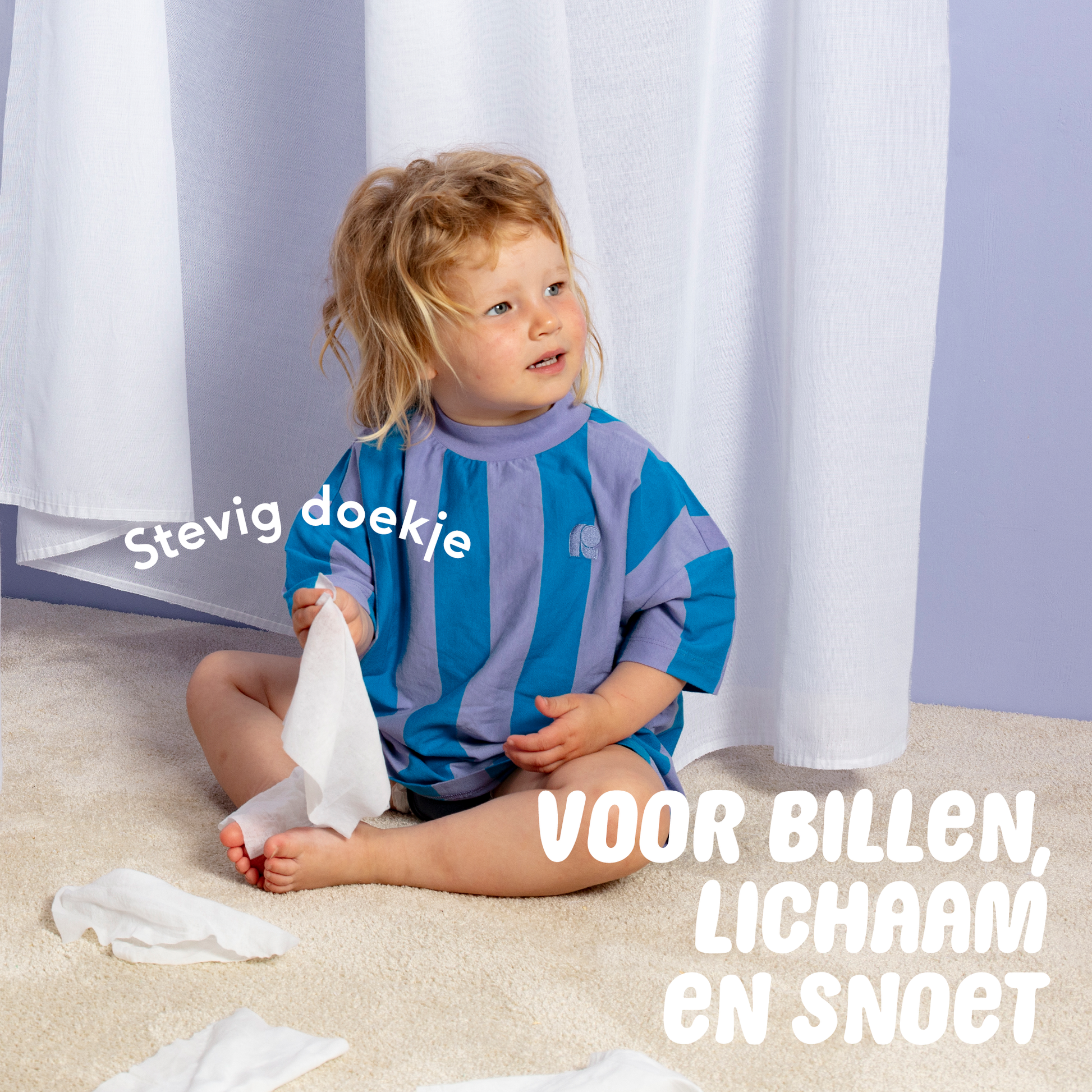 Deze babydoekjes zijn eco-vriendelijk en huidvriendelijk om jouw kindje overal proper te krijgen