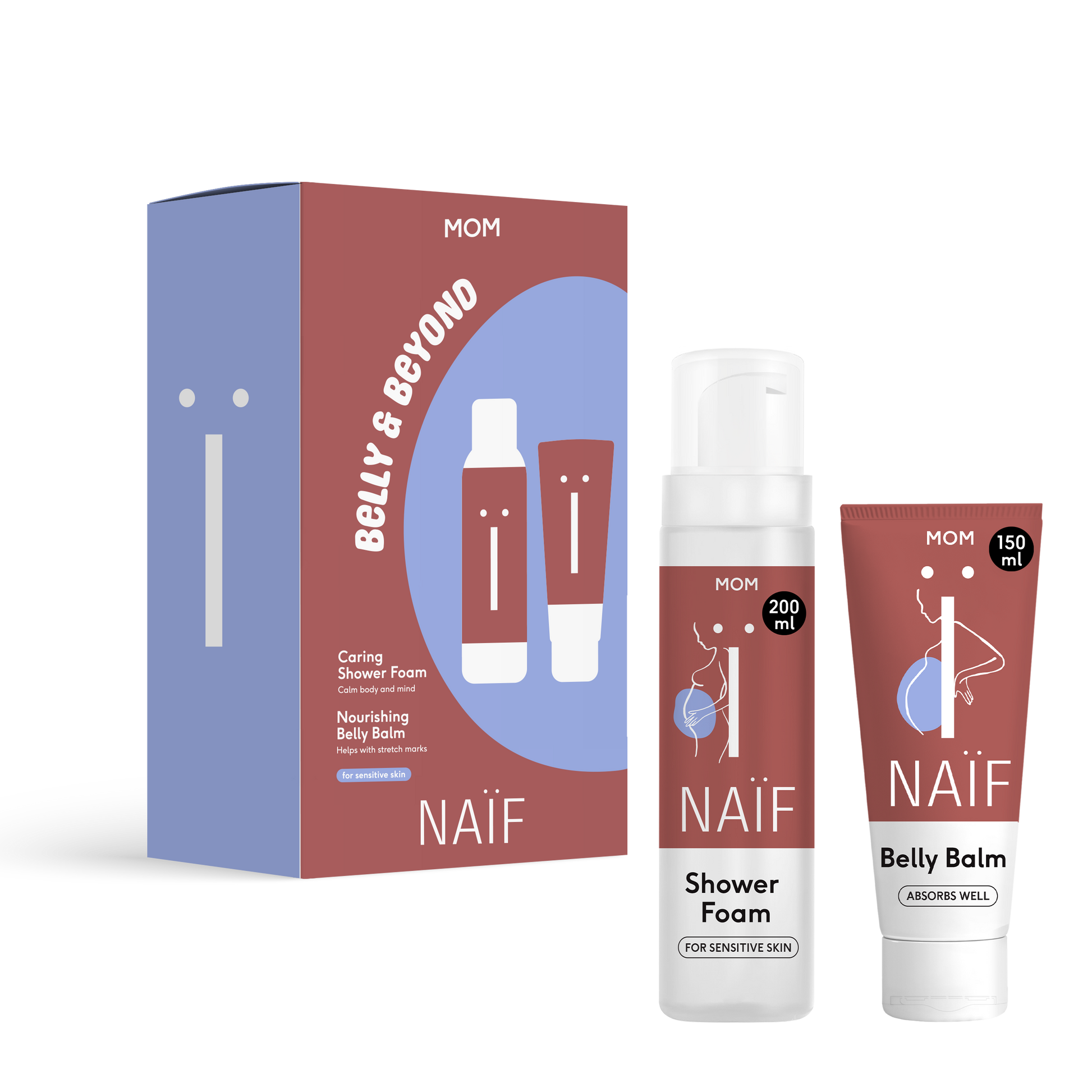 Naïf Belly & Beyond Box geschenkset voor zwangerschap