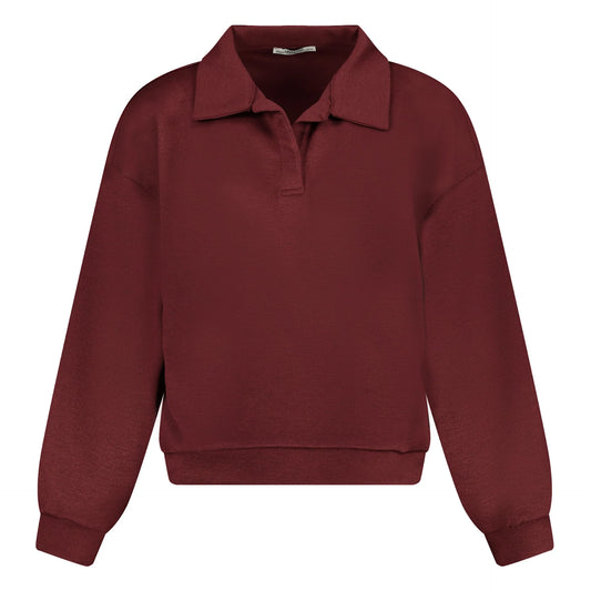 Love2Wait Aimee polo sweater voor zwangerschap