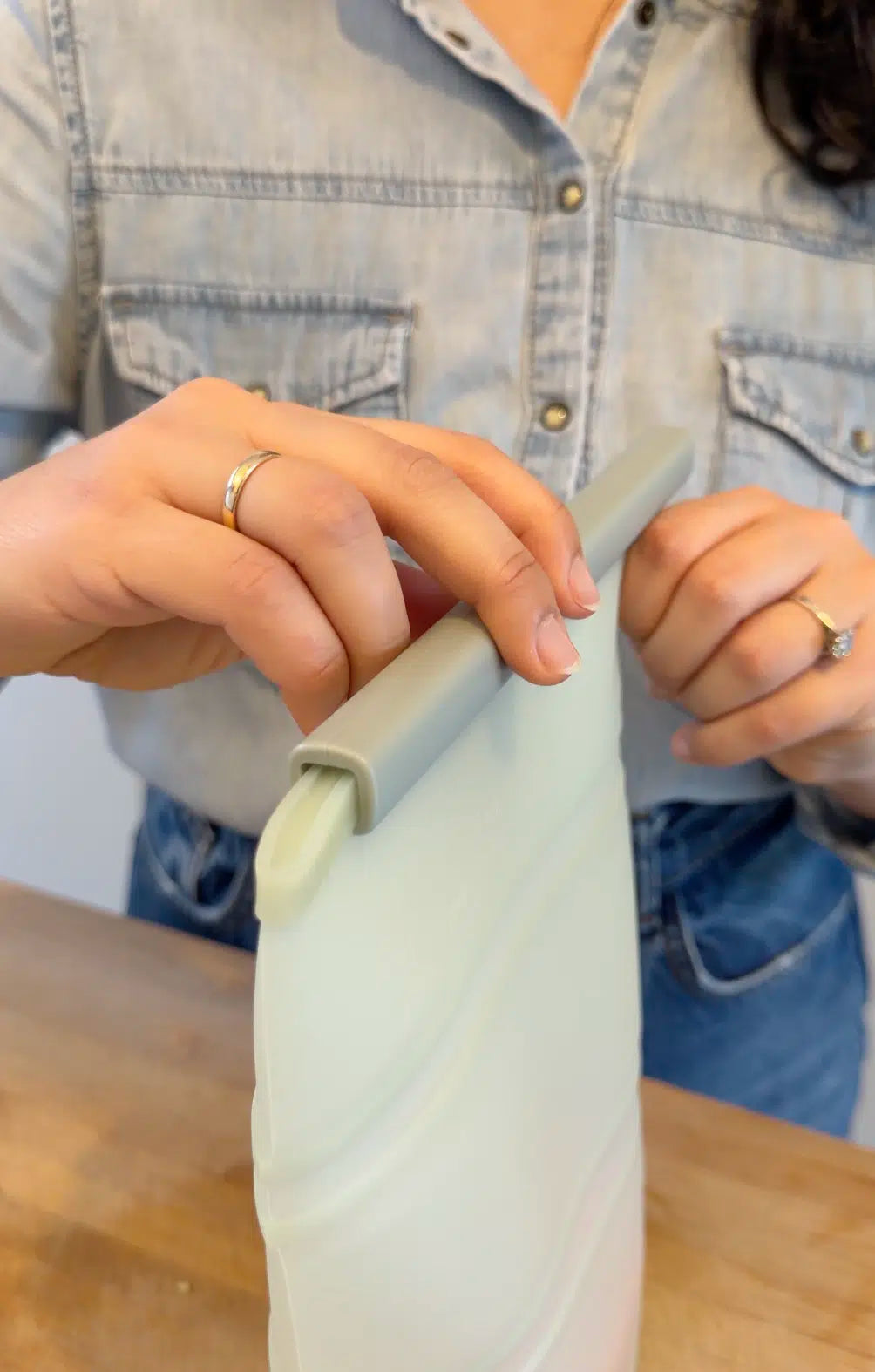 Baby on the Move Yummy Storage herbruikbare silicone opbergzak