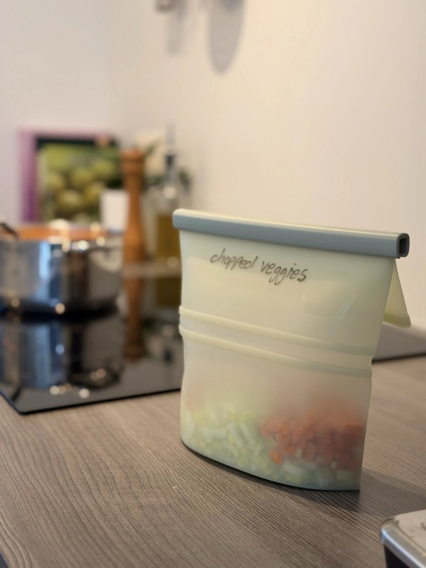 Baby on the Move Yummy Storage herbruikbare silicone opbergzak