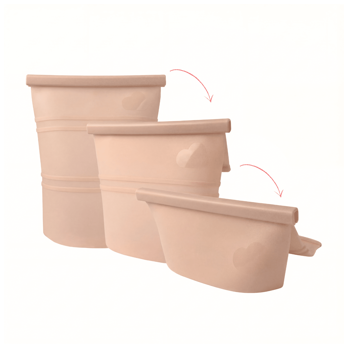 Baby on the Move Yummy Storage herbruikbare silicone opbergzak