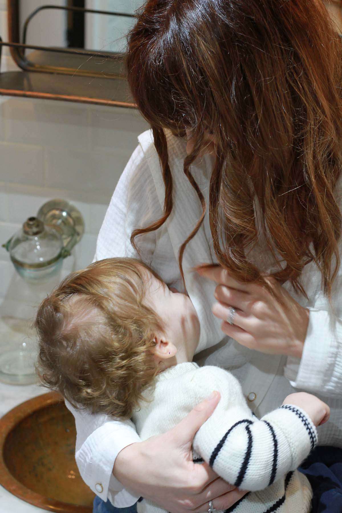 You&Milk Le Milk c'est chic voedingsbloes in wit: zijaanzicht