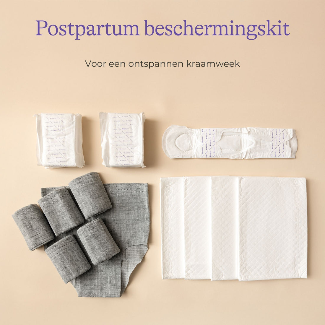 Lansinoh postpartum lekbeschermingskit, inhoud