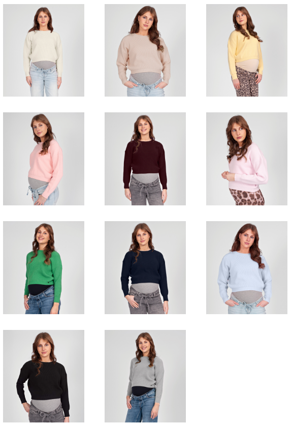 Love2Wait Knit Cropped korte gebreide zwangerschapstrui
