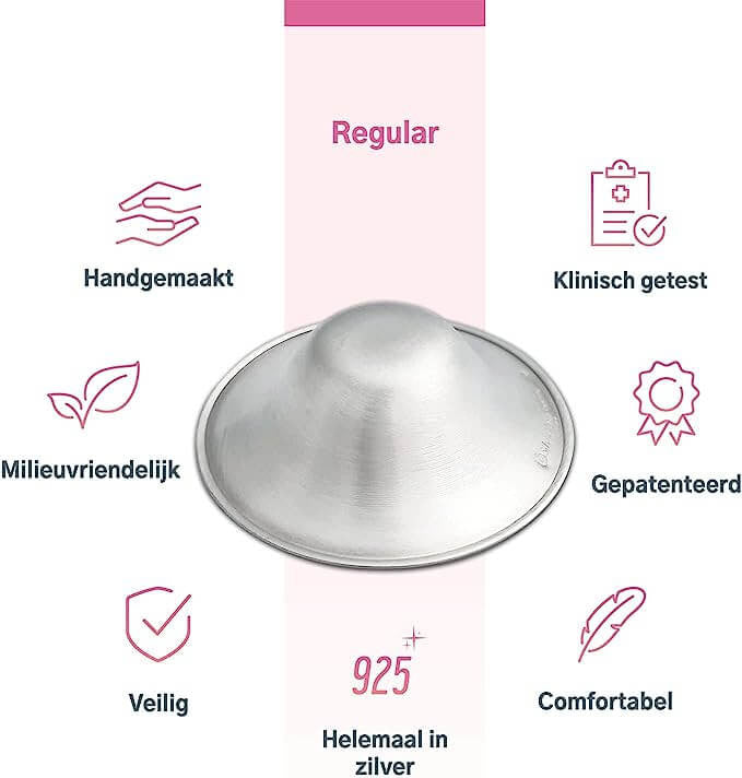 Silverette zilverkapjes Regular: productdetails