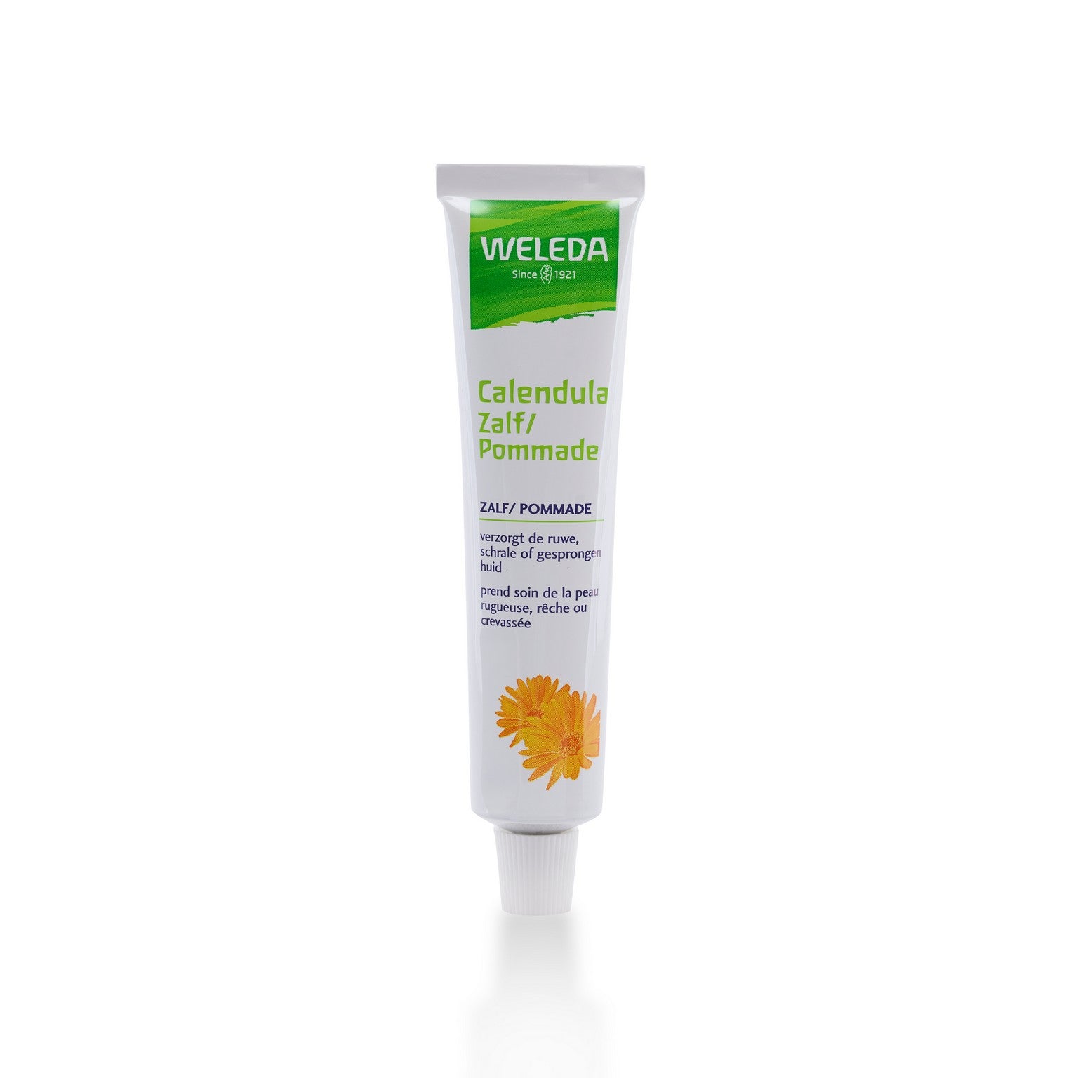 Weleda Calendula zalf voor een ruwe, schrale of gesprongen huid