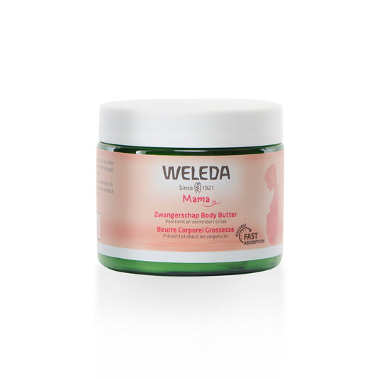 Weleda zwangerschap body butter om striae te verminderen