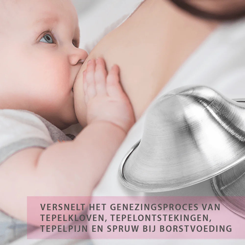 Zilverkapjes Tepelhoedjes – Natuurlijk Herstel en Bescherming voor Pijnlijke Tepels