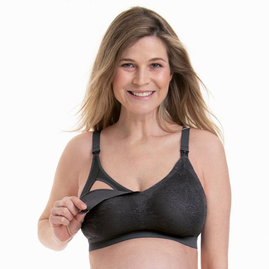 Anita Essential Lace borstvoedingsbeha - Antraciet