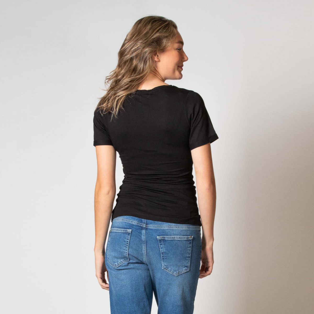 Love2Wait Nursing Shirt EcoVero zwangerschaps- en borstvoedingst-shirt