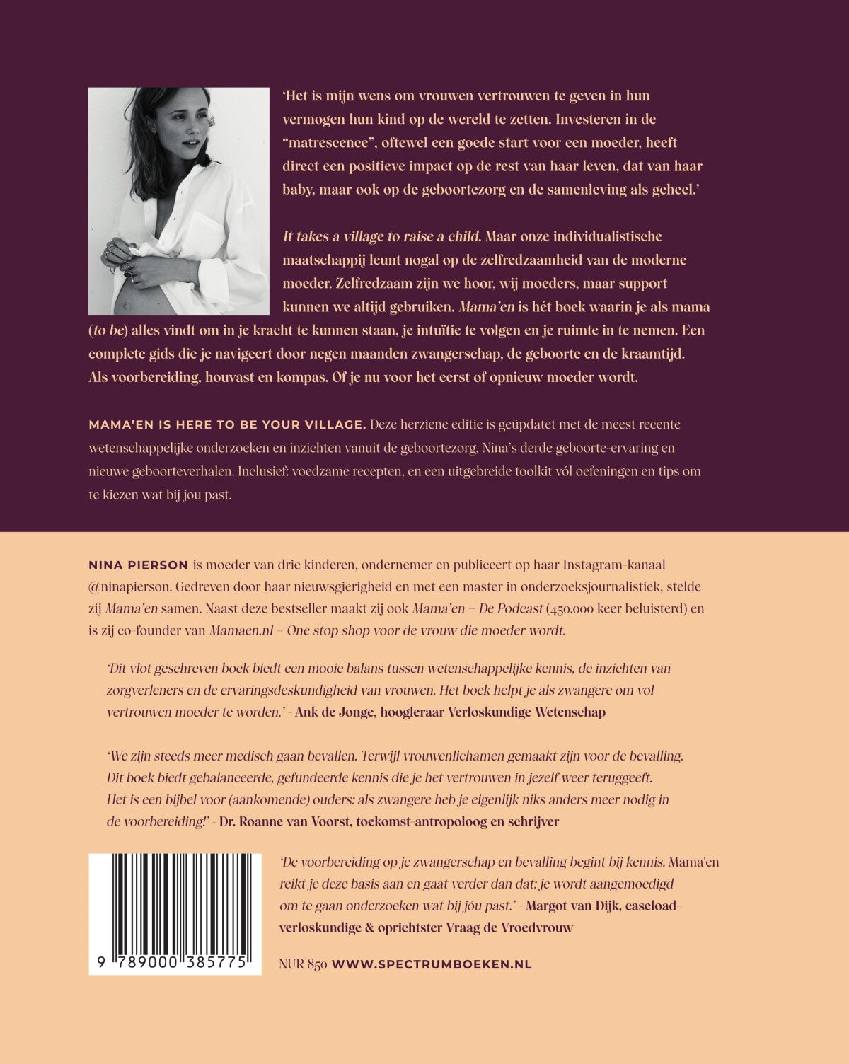 Boek Mama'en - Nina Pierson