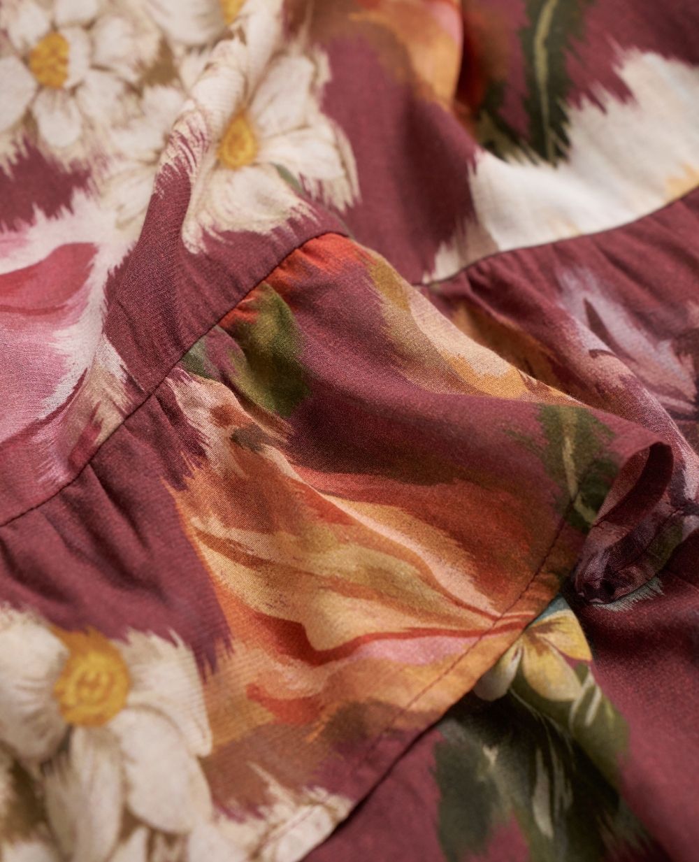 Cache Coeur Elisabeth jurk Multicolor: babydoll-jurk met bloemenprint voor zwangerschap en borstvoeding, foto 8