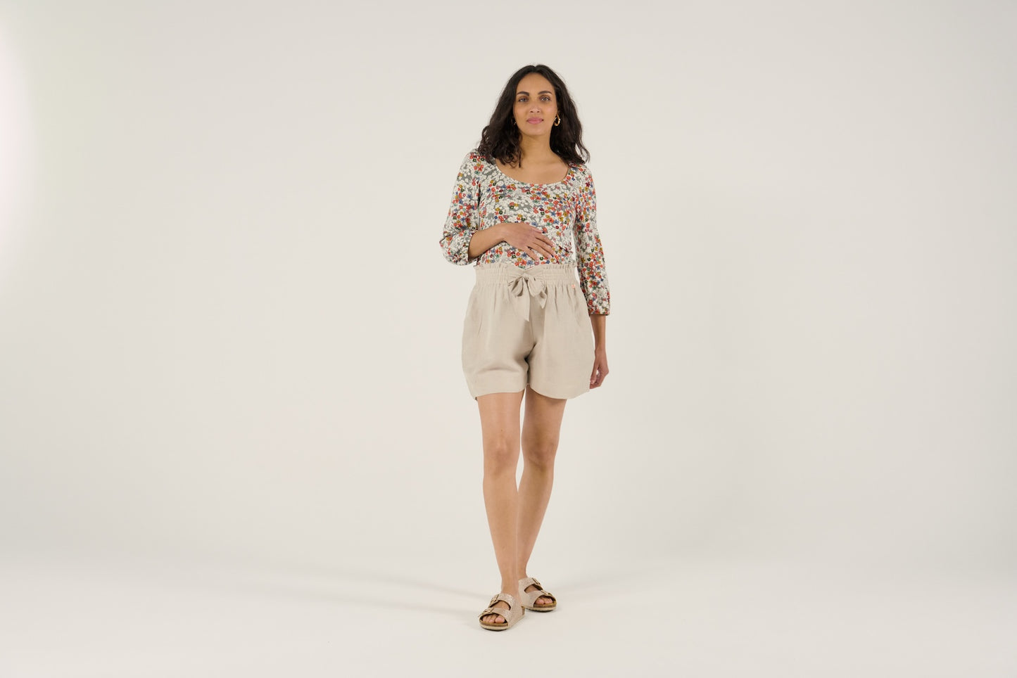 Cache Coeur Liberty zwangerschaps- en voedingsshirt