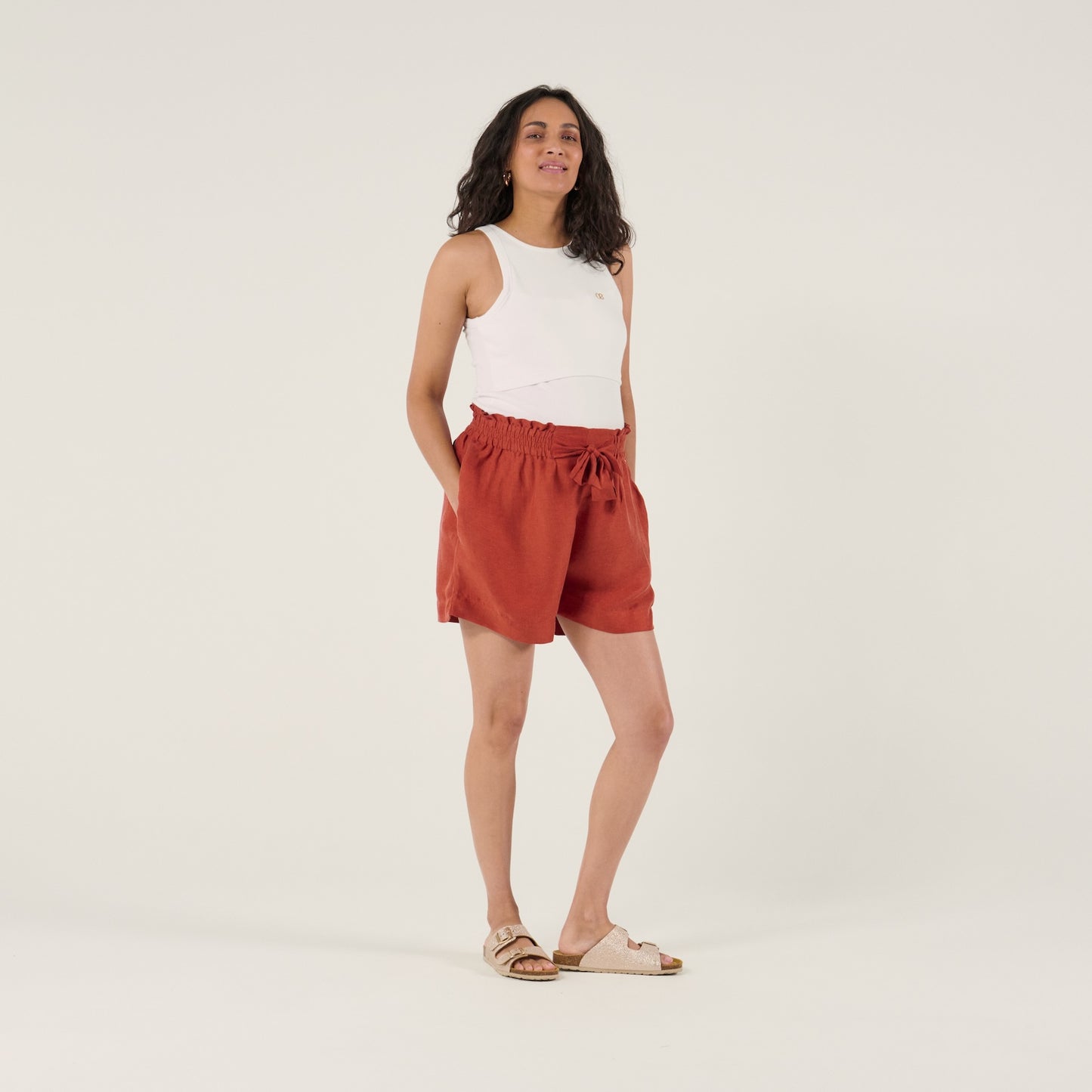 Cache Coeur Nubie losse zwangerschapsshort