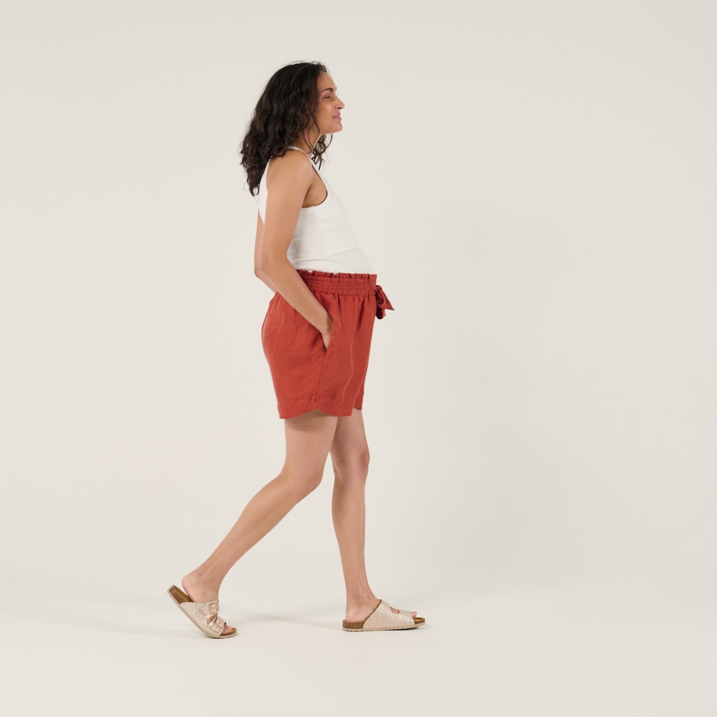 Cache Coeur Nubie losse zwangerschapsshort