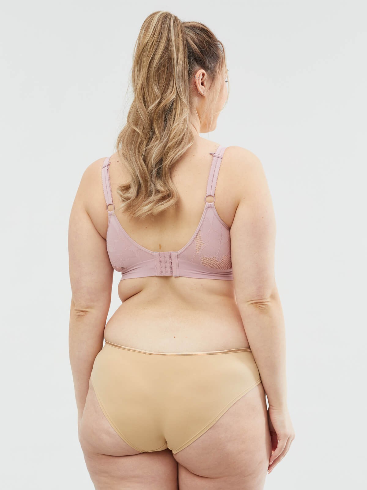 Cake Maternity Freckles borstvoedingsbeha mauve: achteraanzicht