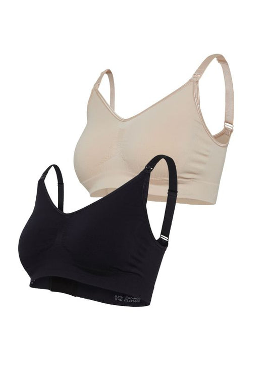 Carriwell Set van 2 Seamless Original Maternity & Nursing Bra