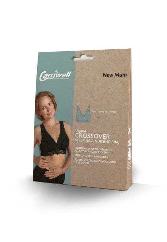 Carriwell Crossover Organic Sleeping & Nursing Bra slaapbeha
