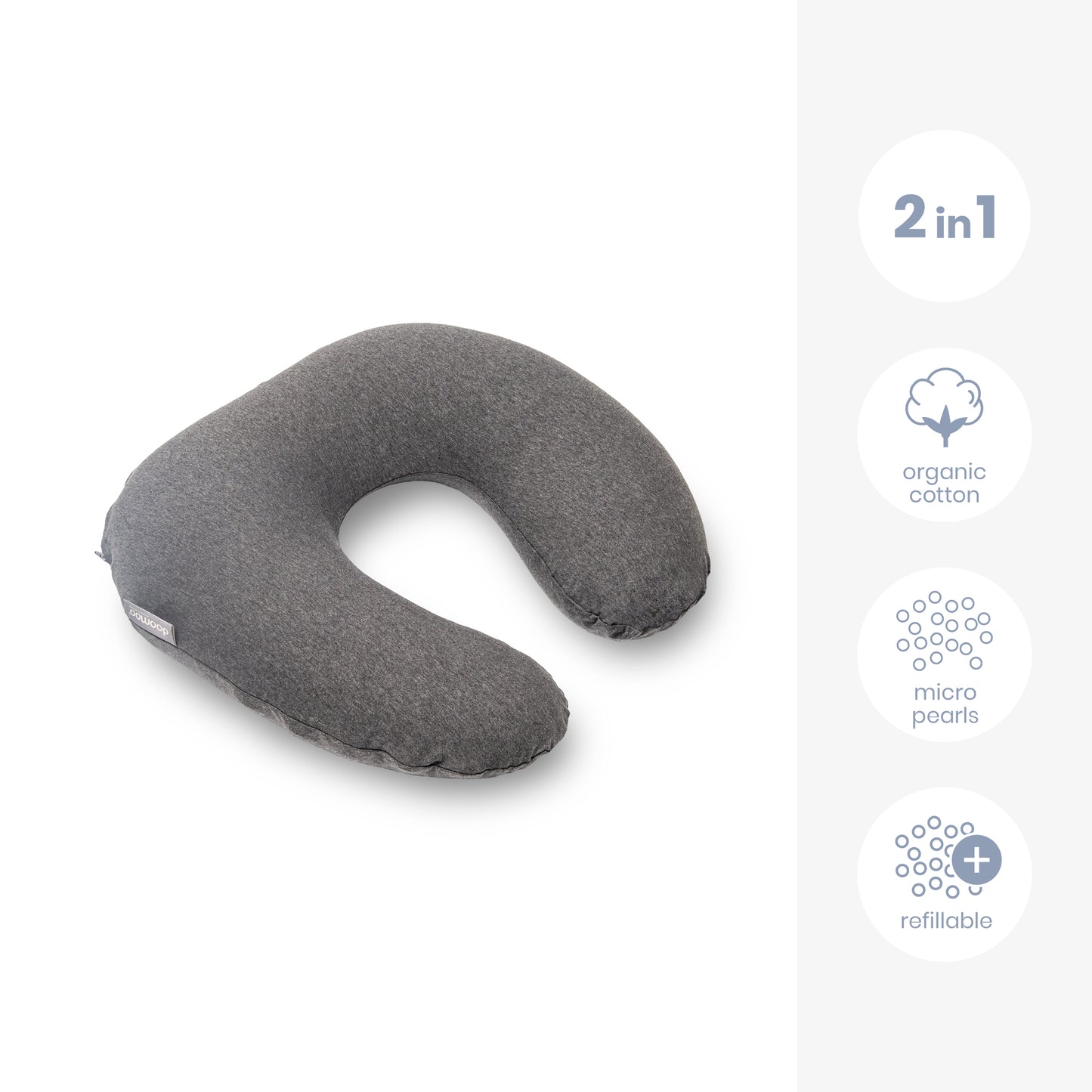 Doomoo Softy borstvoedingskussen (incl. hoes)