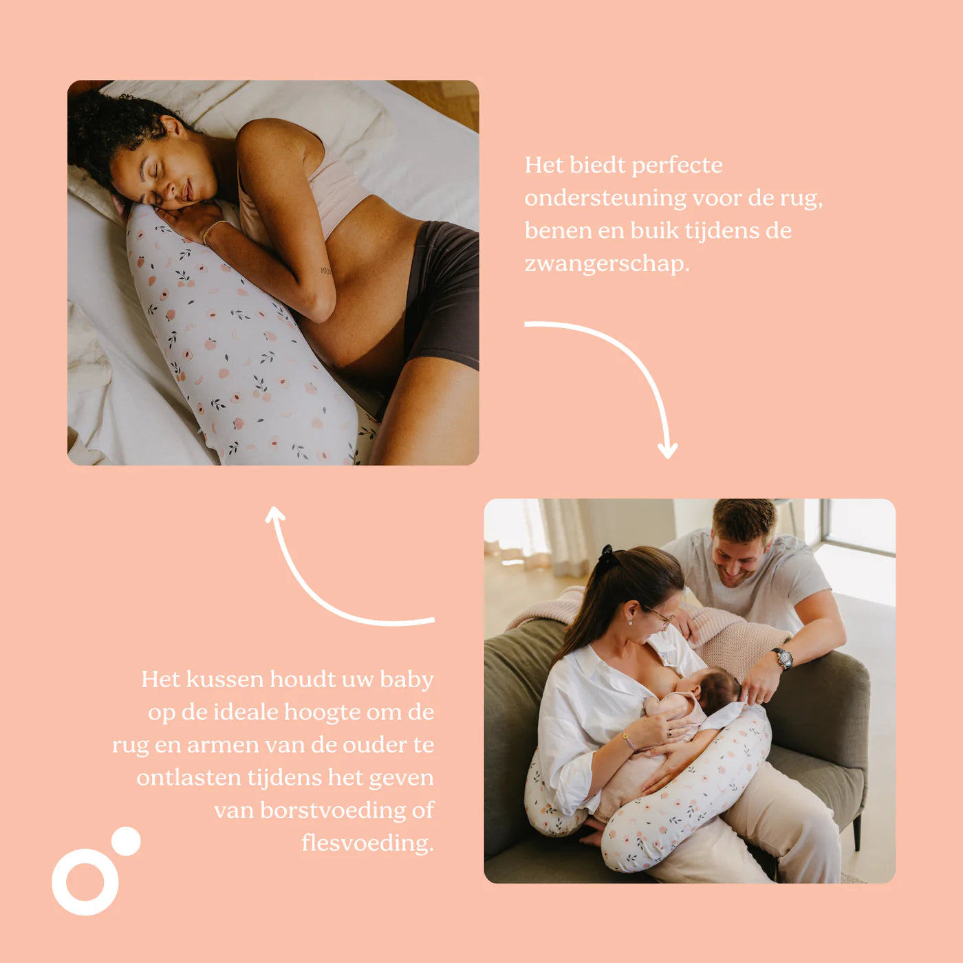 Doomoo Buddy zwangerschapskussen (incl. hoes)