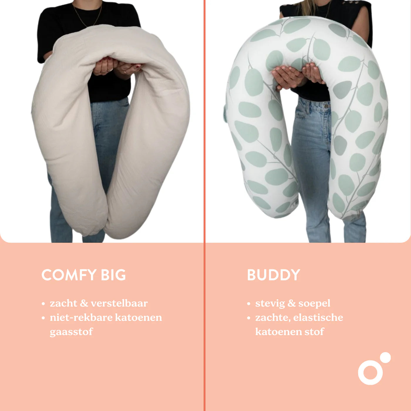Doomoo Buddy zwangerschapskussen (incl. hoes)