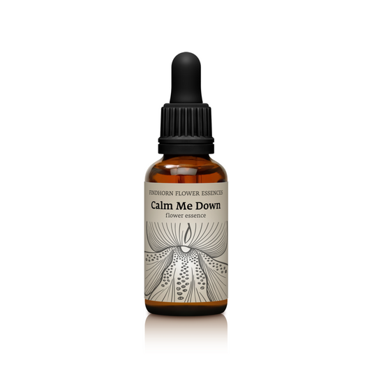 De "Calm Me Down" Combination Essence Drops van Findhorn zorgen voor innerlijke rust en helderheid