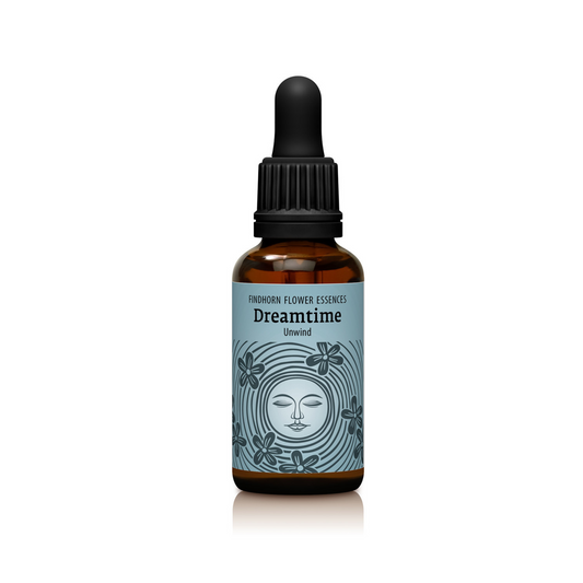 De Findhorn dreamtime combination essence drops zorgen voor een rustige en herstellende slaap