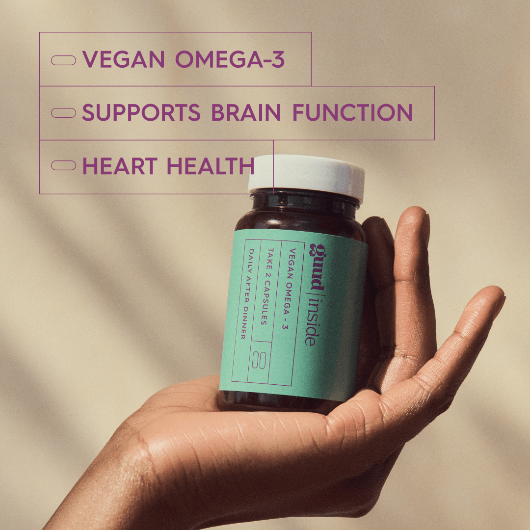 Guud Woman Inside omega-3: verpakking met losse capsule