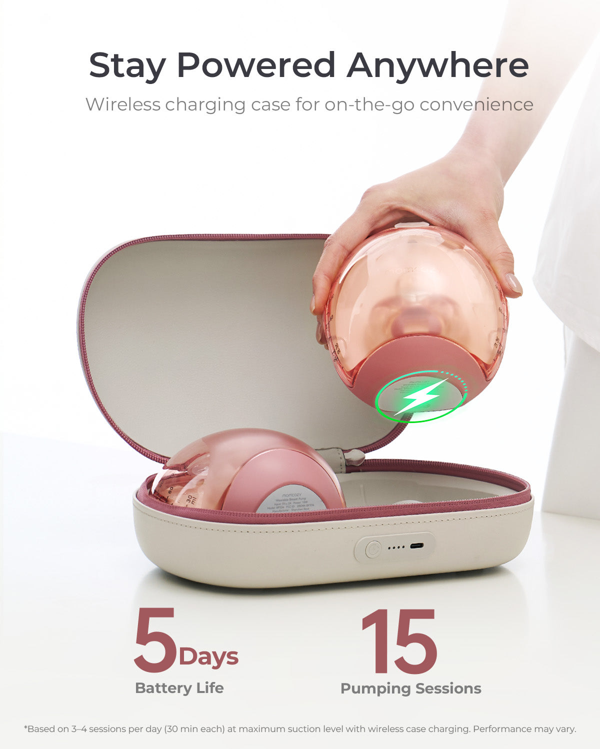 Momcozy Air 1 handsfree borstkolf