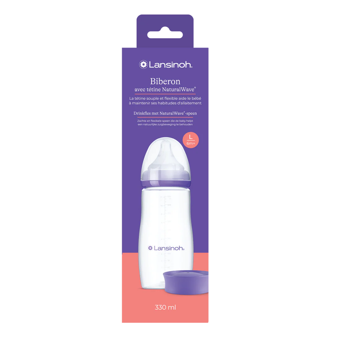Lansinoh Zuigfles mOmma Natural Wave