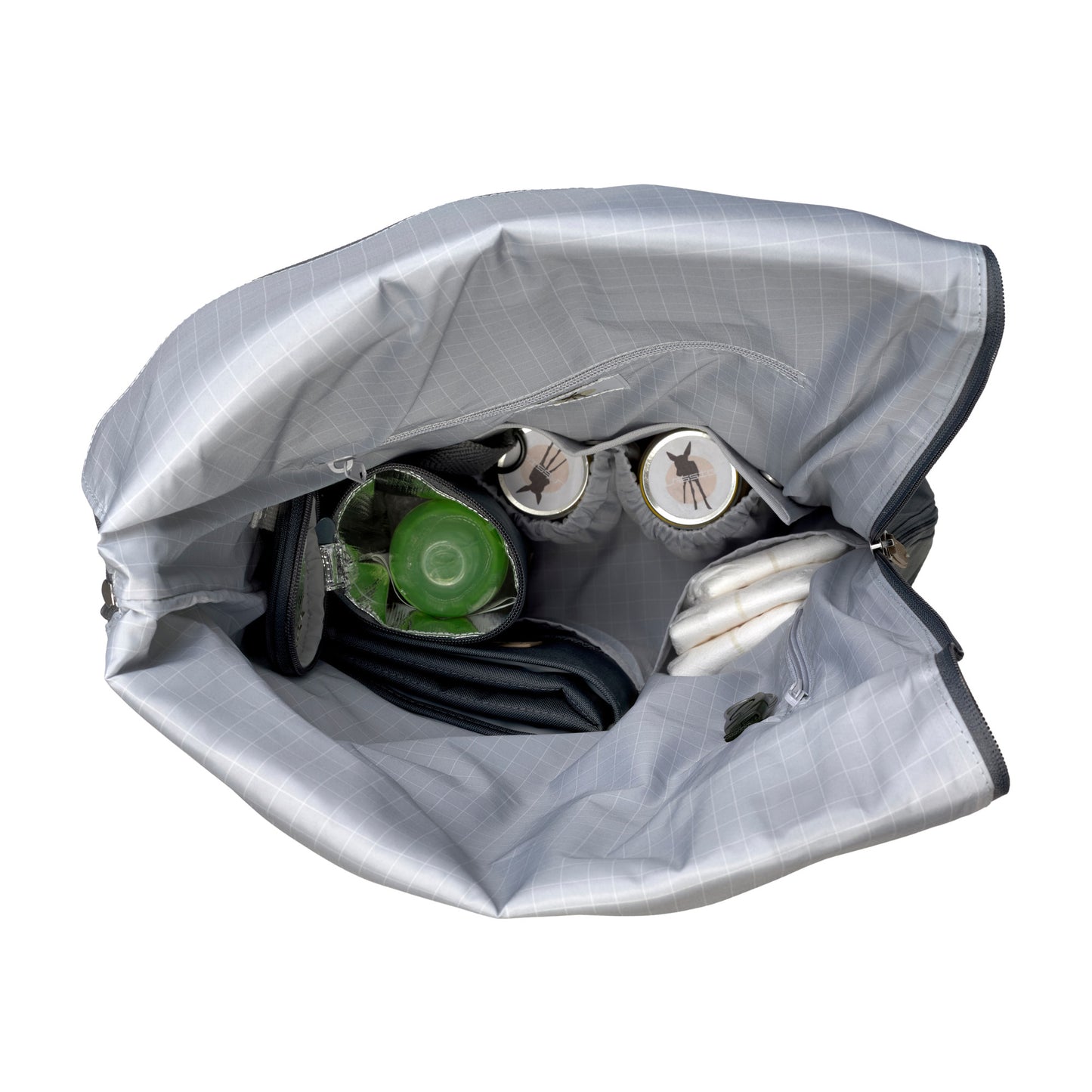Lässig Rolltop Backpack verzorgingstas