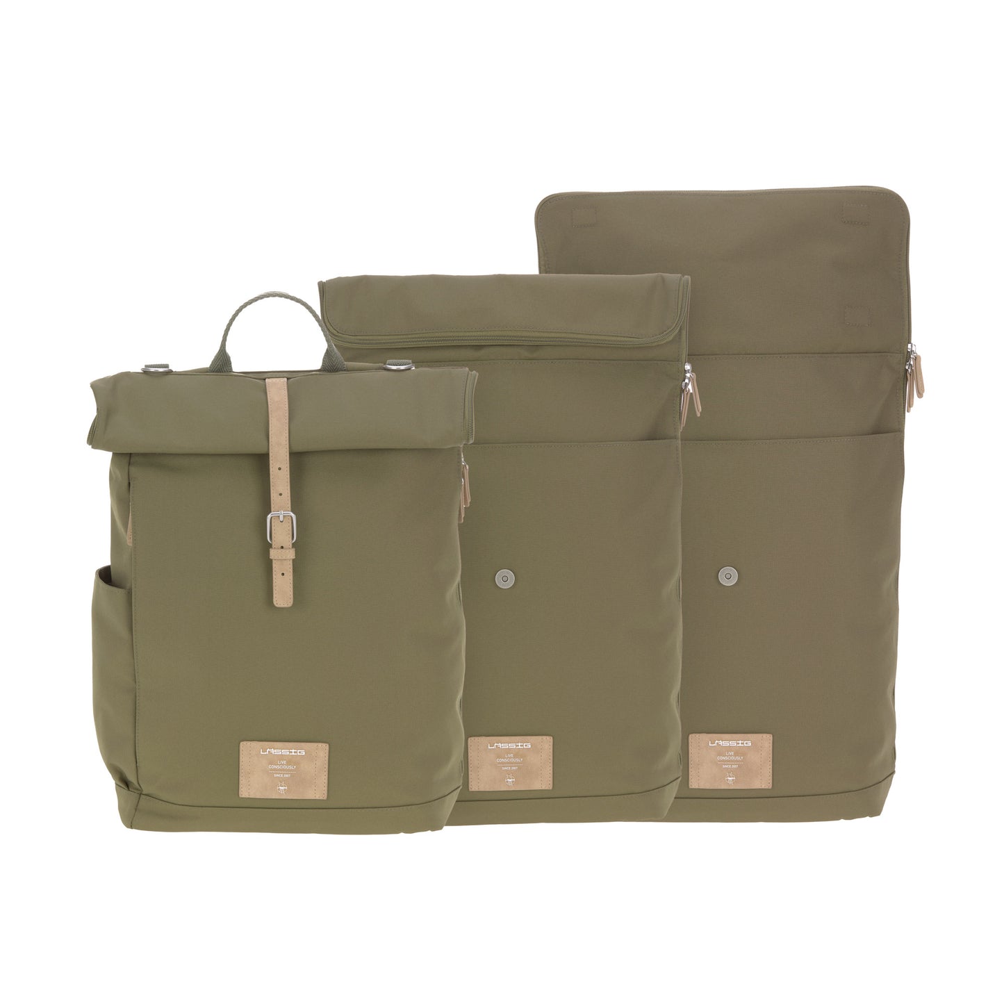 Lässig Rolltop Backpack verzorgingstas