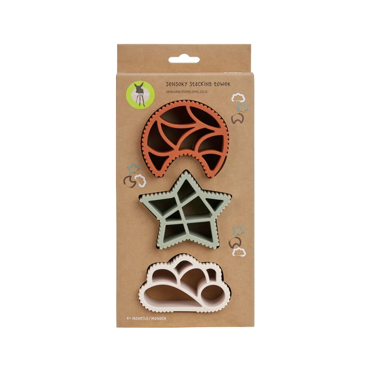 Lässig Sensory Stacking Tower Little Universe - stapeltoren