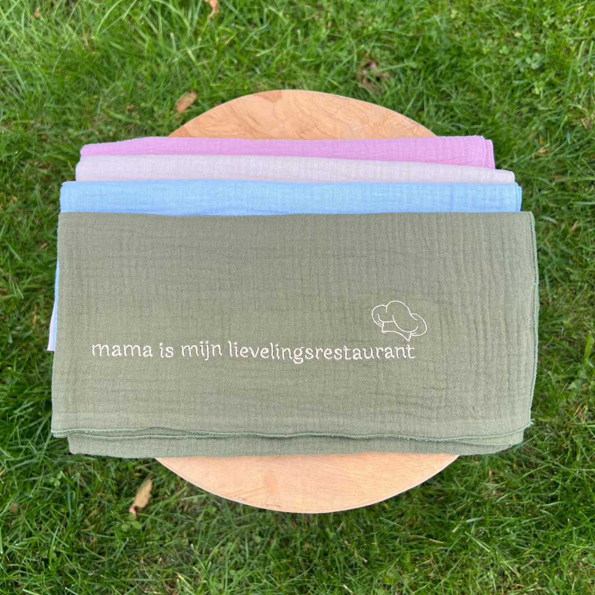 Latte Mamiato tetradoek kaki: productfoto