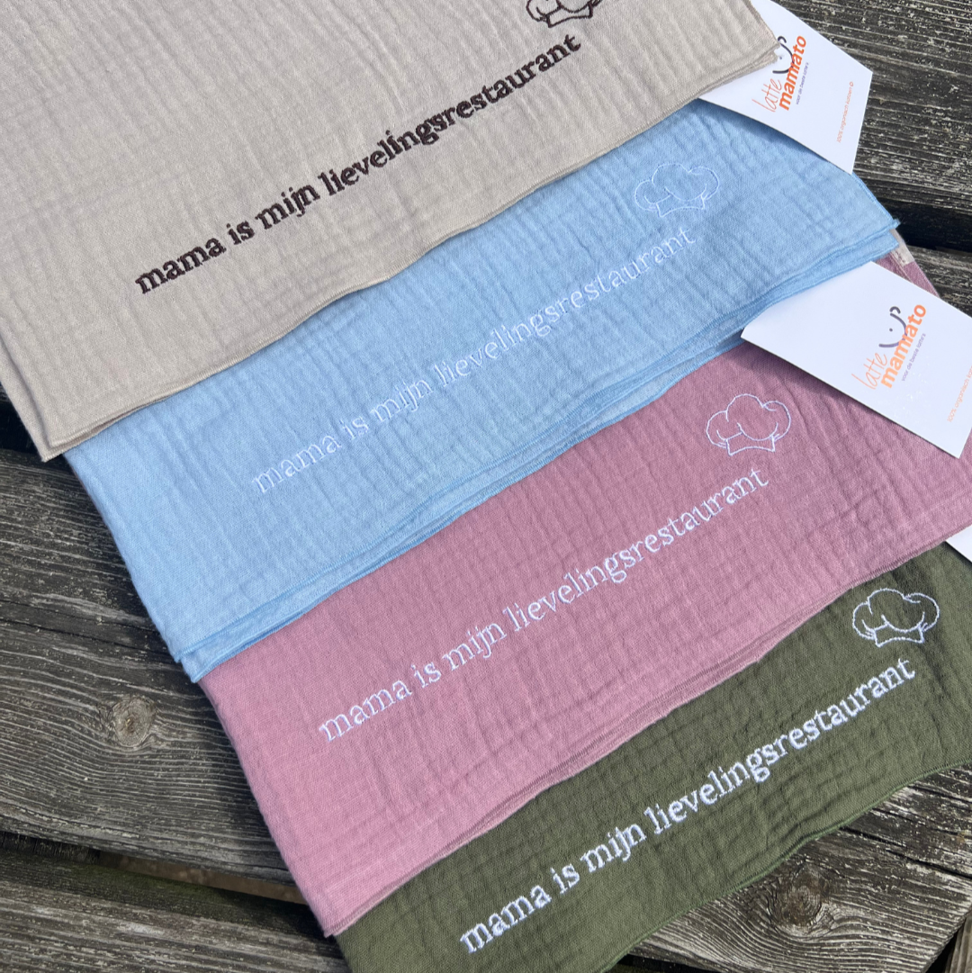 Latte Mamiato tetradoek: overzicht van de kleuren
