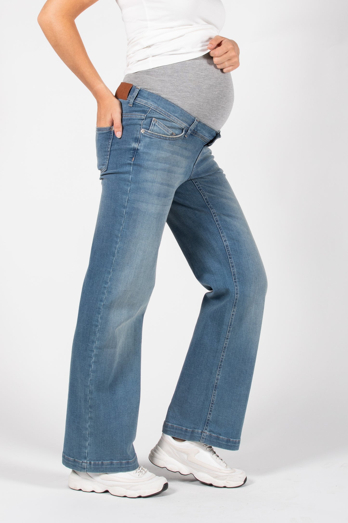 Love2Wait Julia wide leg zwangerschapsjeans