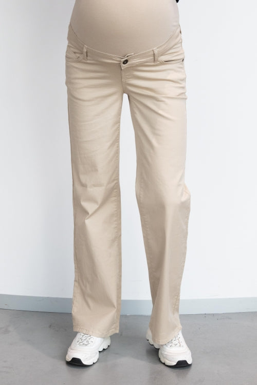 Love2Wait Julia Pants cotton - katoenen lange zwangerschapsbroek