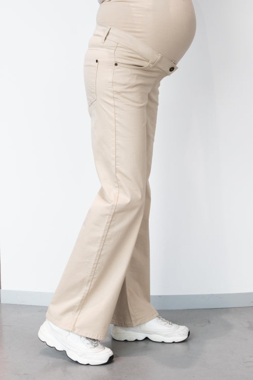 Love2Wait Julia Pants cotton - katoenen lange zwangerschapsbroek