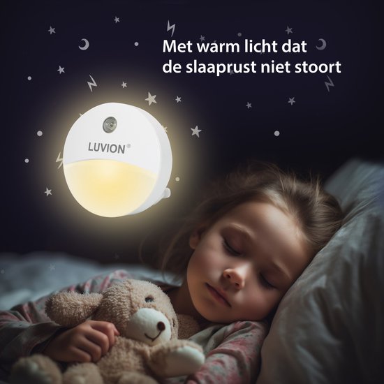 Luvion Automatische LED-nachtlampjes 2st.