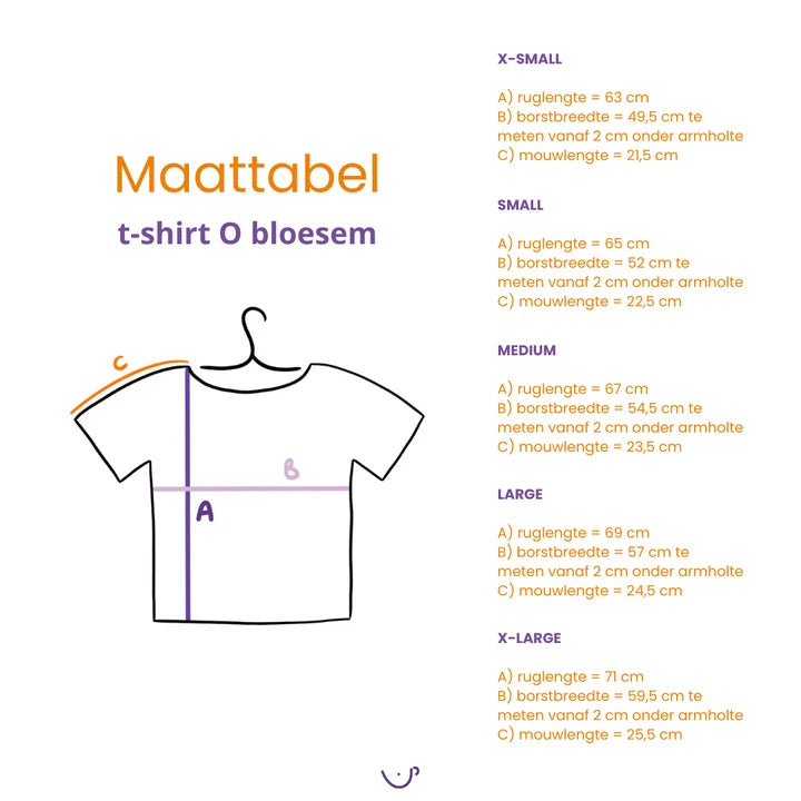 Latte Mamiato borstvoedingst-shirt met drukknopjes - bloesem