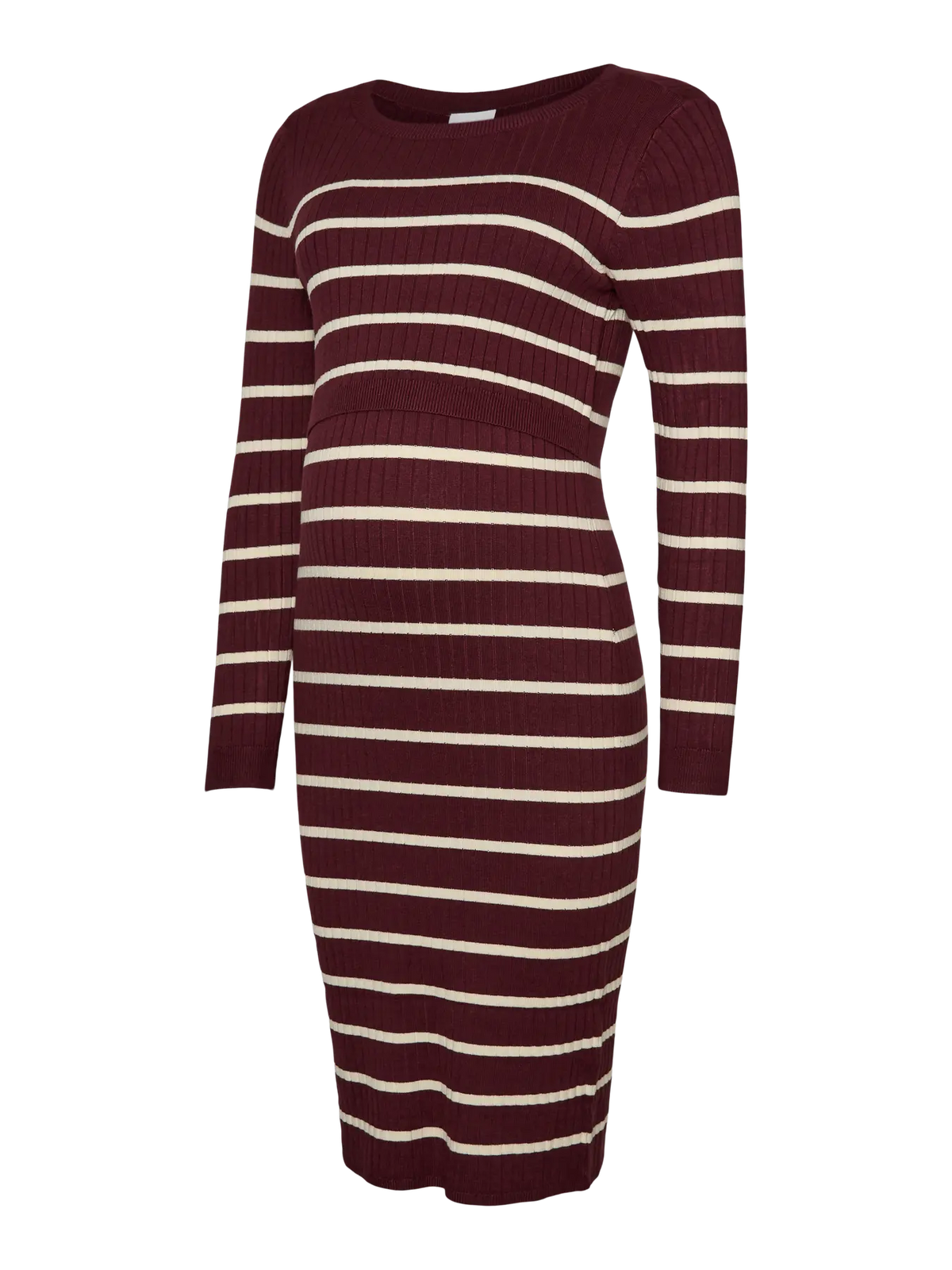Mamalicious Newsiv June gebreide jurk windsor wine: foto 1