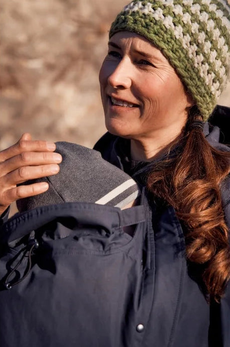 Mamalila Berlin waterdichte draagjas en zwangerschapsjas met uitneembare voering