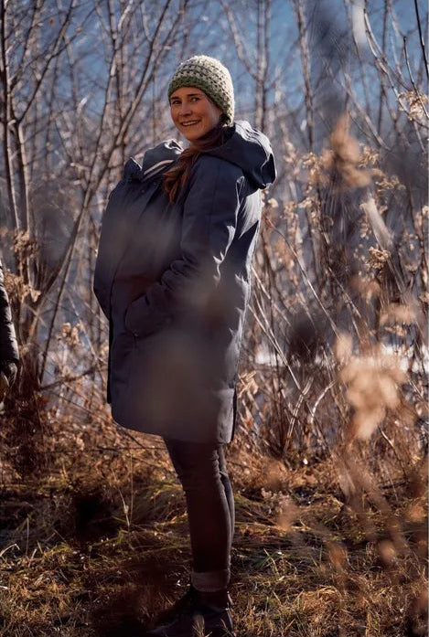 Mamalila Berlin waterdichte draagjas en zwangerschapsjas met uitneembare voering