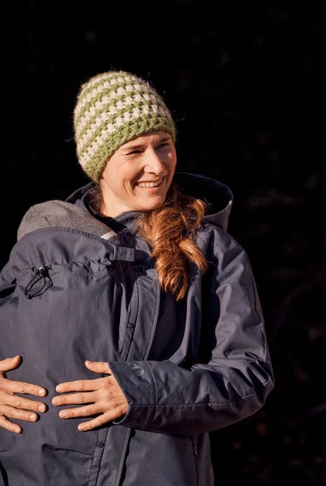 Mamalila Berlin waterdichte draagjas en zwangerschapsjas met uitneembare voering